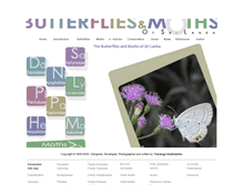 Tablet Screenshot of butterfliesandmoths.net